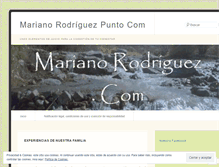 Tablet Screenshot of marianorodriguez.com